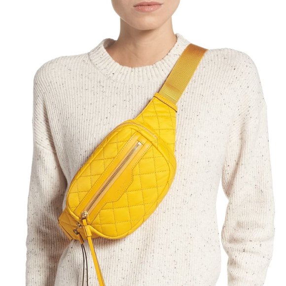 tory burch perry quilted nylon belt bag
